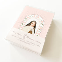 Load image into Gallery viewer, Novena Greeting Cards + Prayer Cards Starter Bundle
