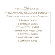 Load image into Gallery viewer, Rosary Card Occasions Bundle
