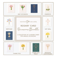 Load image into Gallery viewer, Rosary Card Occasions Bundle
