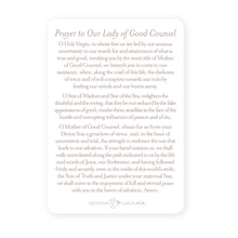 Load image into Gallery viewer, Our Lady of Good Counsel Prayer Card | Blue
