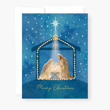 Load image into Gallery viewer, Rosary Card | Christmas Manger | Holy Family
