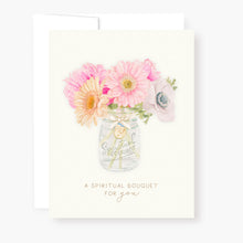 Load image into Gallery viewer, Spiritual Bouquet Card | Flower Jar
