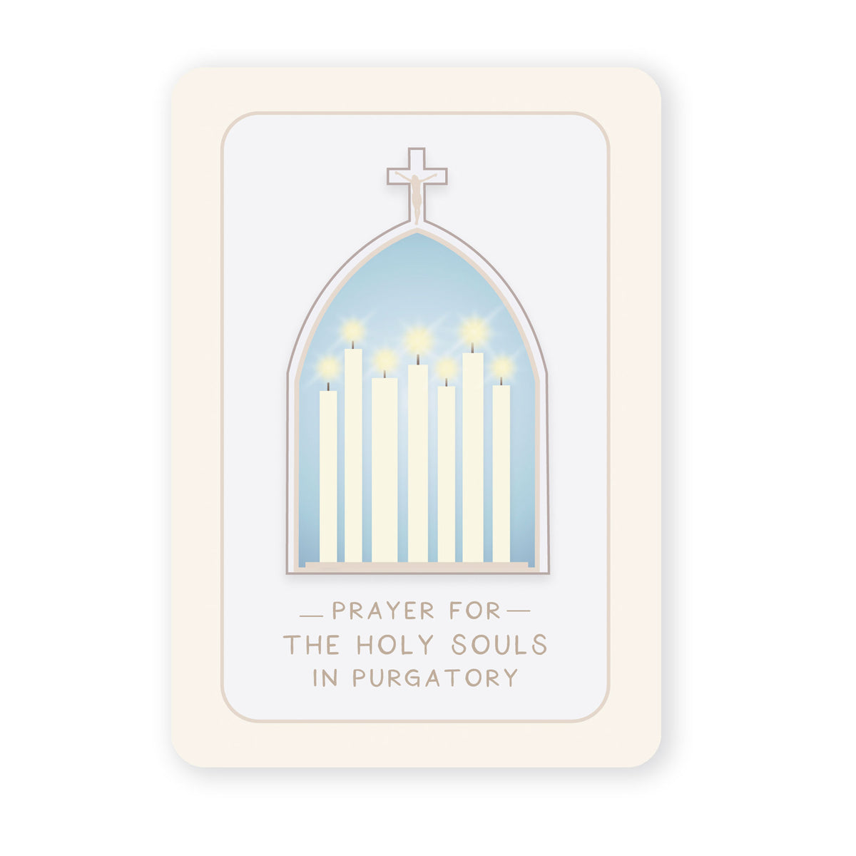 Prayer for the Holy Souls in Purgatory Prayer Card – Novena Cards